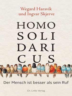 cover image of Homo solidaricus